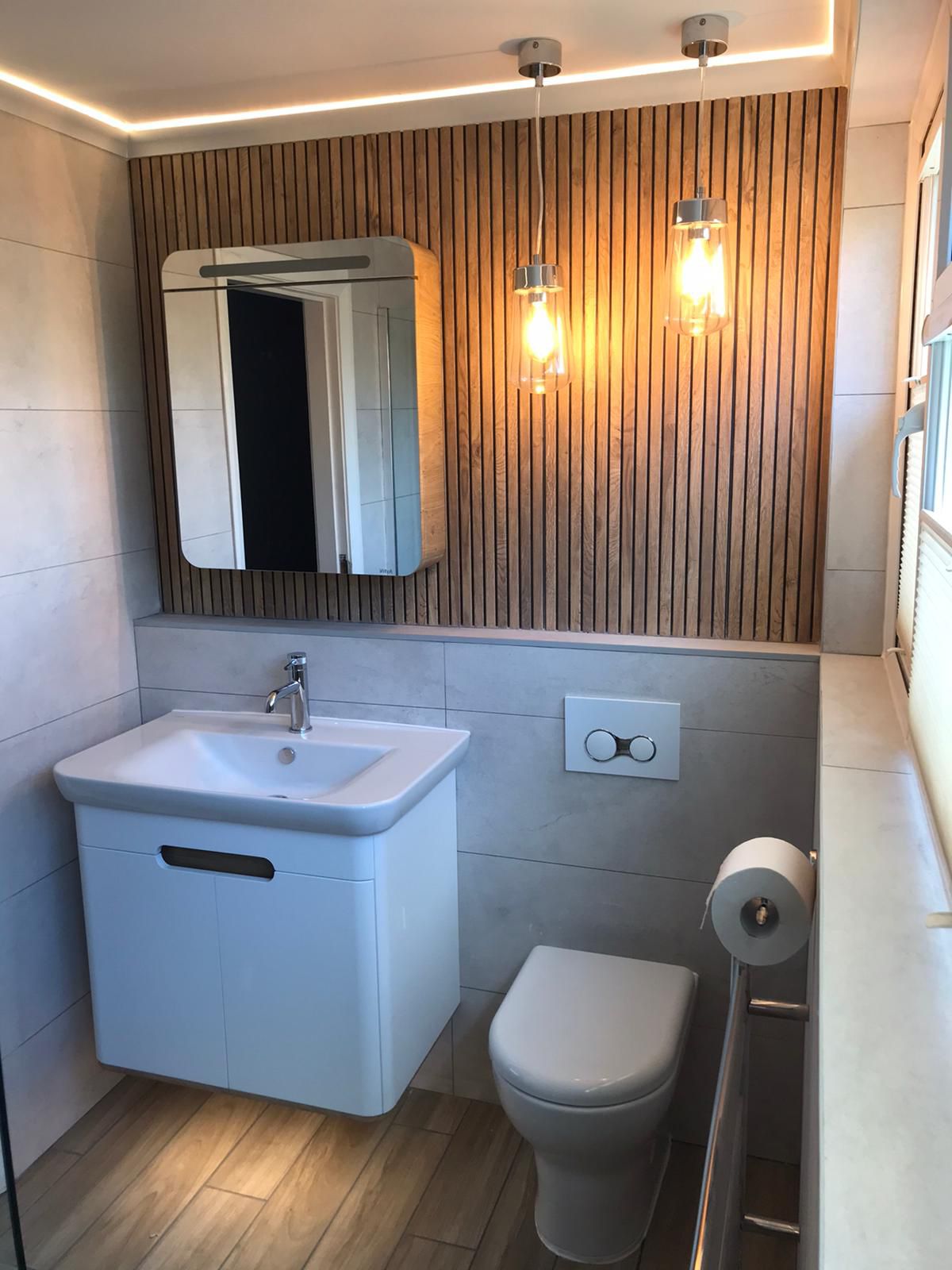 Completed bathroom — BP Plumbing